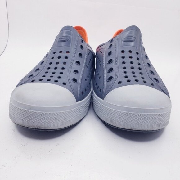Skechers Gray Guzman Steps Slip On Water Shoes Sneakers Boys Youth Size 4 - Picture 7 of 13